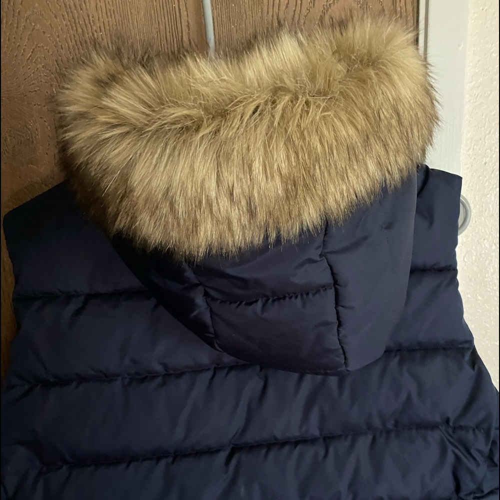 Navy blue vest